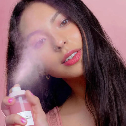 2PCS Watermelon Glow Facial Spray Ultra-Fine Watermelon Hydrating Mist With Hyaluronic Acid Refresh Brighten Dry Skin Care