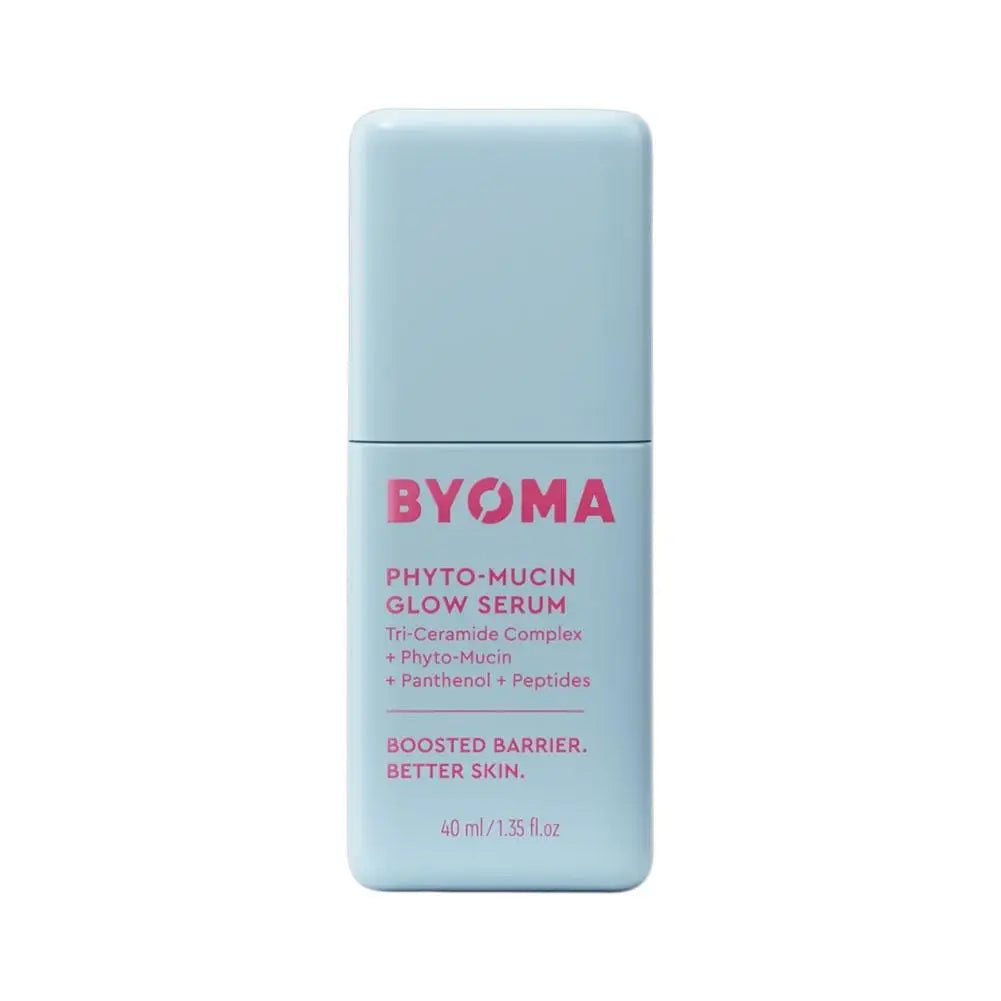 BYOMA Phyto-Mucin Glow Serum & Hydrating Skincare Range, Moisturizing Gel-Cream & Recovery Oil, Gentle Barrier Support