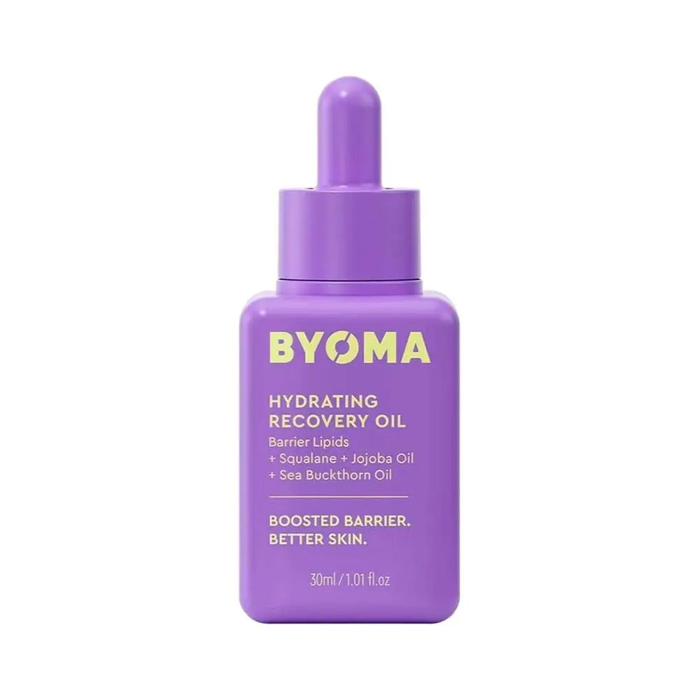BYOMA Phyto-Mucin Glow Serum & Hydrating Skincare Range, Moisturizing Gel-Cream & Recovery Oil, Gentle Barrier Support
